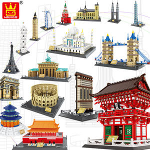 Wange 5210-41 London Tower Bridge modelo moderno DIY montaje <span class=keywords><strong>de</strong></span> plástico juguete para niños arquitectura mundial bloques <span class=keywords><strong>de</strong></span> construcción regalo - Product Image 5