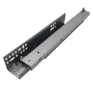 Cajón bajo encimera oculta y suave cerca de 3 veces ocultar carril de deslizamiento - Product Image 3