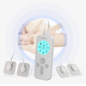 Vibrant Mini Masseur De Pieds Électrique Dizaines Ems <span class=keywords><strong>Unit</strong></span>é Avec Électrodes - Product Image 1