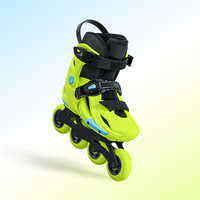 Patins à roulettes en ligne professionnels réglables 4MM avec cadre CNC intégré pour le freestyle urbain, pour garçons, filles et adolescents