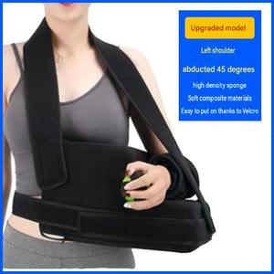 Almohada de abducción para rehabilitación de hombro, soporte de espuma para fractura de húmero, inmovilizador de brazo postquirúrgico para lesiones del <span class=keywords><strong>manguito</strong></span> <span class=keywords><strong>rotador</strong></span> - Product Image 6