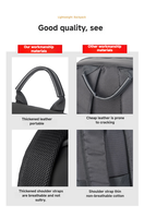 Nouveau Sac à Dos Décontracté Tendance avec Port USB pour Étudiants, Sac d'École en Nylon Imperméable Grande Capacité pour Ordinateur Portable – Vente en Gros
