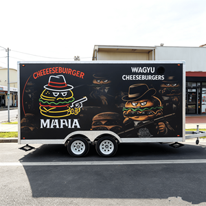 Breakfast Food Trailer Catering Food Trailer 16.5ft Mobile Catering Food Trailer Food Truck Business Food Cart - Product Image 3