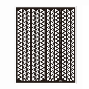 CF Silk Screen Temporary Tattoo Stencils African <strong>Style</strong> <strong>Henna</strong> for foot and Body Decoration Hollow sticker - Product Image 1