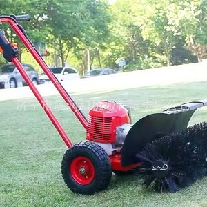 Machine à racler l'herbe portable, petite, à essence, de type poussé, équipement d'entretien des terrains de football, en acier durable pour l'extérieur - Product Image 3