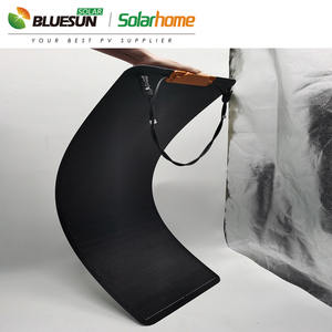 Pannello Solare Bluesun di Alta Qualità 170 Watt 180 Watt 190w Completamente Nero 12 Volt per Uso Domestico - Product Image 4