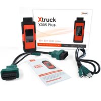 Escáner de Diagnóstico Inalámbrico para Camiones de Trabajo Pesado Xtruck X005 Plus, Lector OBD BT, Regeneración DPF, Compatible con FAWDE, Sinotruk, Shacman, Dongfen