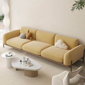 Sang Trọng Hiện Đại Nút Kéo 2 CHỖ NGỒI PHÒNG KHÁCH Ghế Sofa Nội Thất Settee Sofa Giường Sofa Thiết Kế Và Giá Cả - Product Image 3