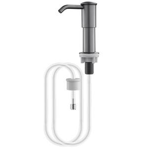 Distributeur de <span class=keywords><strong>savon</strong></span> manuel Maite Kitchen en ABS pour <span class=keywords><strong>liquide</strong></span> <span class=keywords><strong>vaisselle</strong></span>, extension d'eau pour évier domestique, montage sur plan, design moderne et simple, long - Product Image 1