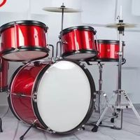 Ensemble de caisse claire pour instrument de percussion 5-PC pour enfants débutants Chambre en bois de bouleau Têtes en polyester Modèle Ds600 Prix d'usine