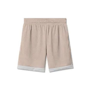 Custom Logo Breathable Fabric Men's Mesh Basketball Shorts High Quality Contrast Color Garments Manufacturer Men's Streetwear