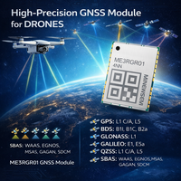 Module GPS MinewSemi ME3RGR01 L1+L5 GLONASS BeiDou GALILEO QZSS, récepteur RTK haute précision 1 cm, LCC-24pin UART 3.3V GNSS 192/200