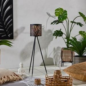 مصباح حديقة خارجي معدني بتصميم أوراق الشجر، إضاءة زينة تعمل بالطاقة الشمسية - Product Image 3