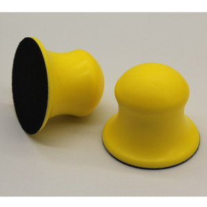 PMS 4inch 100mm Handle Pu Foam Cleaning and <b>Polishing</b> Disc Sanding Paper Hook Loop Holder Material the Hook and Loop - Product Image 4