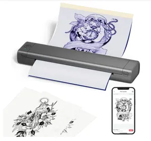 Phomemo M08F Tattoo Fotokopie Zeichnung Druck Tattoo Schablone Druckermaschine Transfer thermischer Kopierer