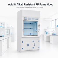 Hotte à fumées PP haute performance pour analyse chimique, mobilier de laboratoire scolaire, équipement de laboratoire, mobilier de laboratoire