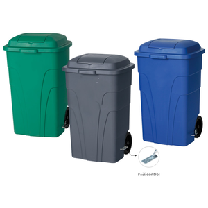 Hot selling Low-priced Rubbish Bin 120L Plastic Pedal bin