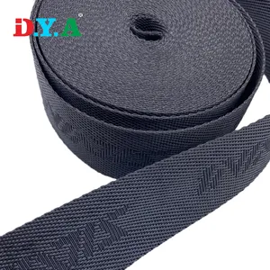 black polypropylene webbing heavy duty 15mm 25 mm 35mm polypropylene webbing cam strap pp webbing strap