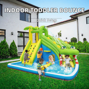Castillo Inflable de Tela Oxford para Exteriores, Directo de Fábrica en EE. UU., Casa de Brinco Portátil para Niños Pequeños, Fácil de Instalar - Product Image 2