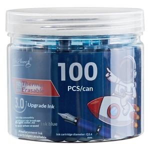 Cartouches d'<span class=keywords><strong>encre</strong></span> thermosensible Weizhuang 3,4 mm en gros pour stylos-plume – Recharges faciles à effacer pour l'écriture - Product Image 2