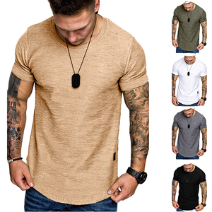 Camiseta Oversize Personalizada de Algodón 100% de Alto Gramaje para Hombre, de Alta Calidad, con Hombro Caído, Estilo Urbano, Gráfico de Letras, Tejido de Punto Pesado - Product Image 1