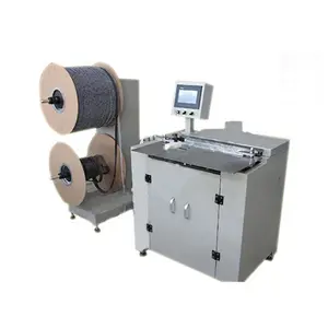 Dizüstü ve takvim için endüstriyel otomatik çift döngü tel ciltleme makinesi ikiz halka tel kapanış ciltleme makinesi
