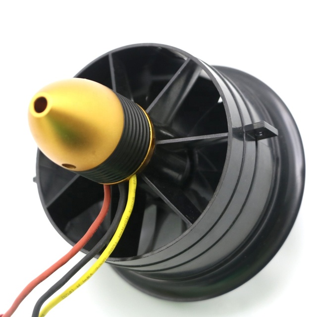 64mm/70MM 12 Blades 90MM/120MM 11 Blades Ducted Fan System EDF for Jet Plane with Brushless Motor RC Plane EDF RC Helicopter