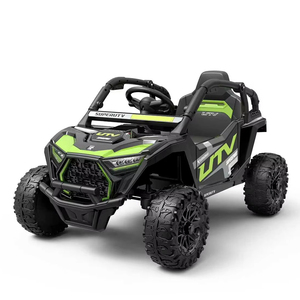 Bellissimo UTV Rosa a Batteria per Bambine, Auto Elettrica 12V per Bambini, Macchina Giocattolo Elettrica Guidabile per Bambini - Product Image 2