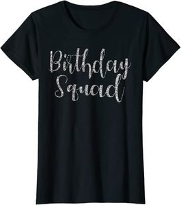 Magliette personalizzate in cotone Spandex regine di compleanno da donna con strass - Product Image 4