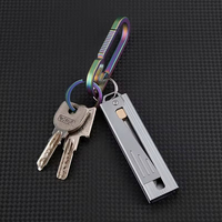 Mini couteau pliant tactique à manche en aluminium, lame en acier, couteau de poche, camping, défense personnelle, survie, couteaux EDC