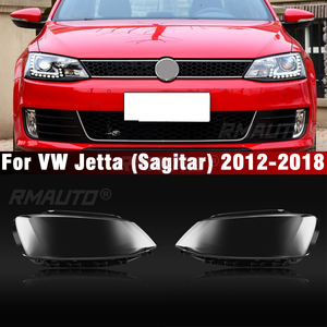 For VW Jetta (Sagitar) 2012 2013 2014 2015 2016 2017 2018 Headlamp Cover Lampshade Transparent Cover Headlights <b>Shell</b> Lampshade - Product Image 1
