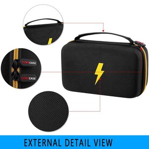 Étui de rangement pour multimètre en EVA rigide, sac de transport portable pour multimètre numérique avec poche en filet et sangle élastique - Product Image 4