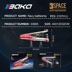 Vente en gros d'usine Jouets et modèles de construction DIY, Ensembles de construction de vaisseaux spatiaux et de vaisseaux spatiaux, Décorations créatives - Product Image 3