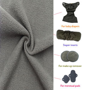 Tissu de couches réutilisables en charbon de bambou, 140 gsm largeur 1.6 m, couches en tissu pour les couches en tissu de bébé, insertion de couches, coussin sanitaire, 5 pièces - Product Image 3