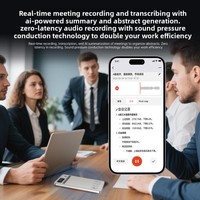 Traducteur intelligent transfrontalier NX, assistant vocal IA, appareil de traduction, outil de transcription de minutes de réunion, MP3 de type carte intelligente