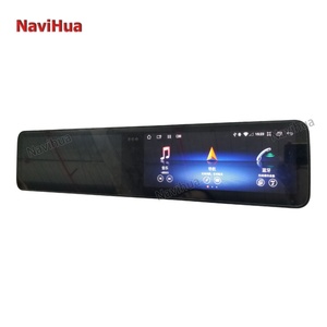 Navihua 12.3" Android Car Radio Stereo GPS Navigation Car DVD Player Twin <b>Screen</b> Instrument Cluster for Mercedes Benz S Class - Product Image 1