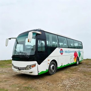Autocar d'occasion Yutong 55 places avec configuration 2+3, moteur Yuchai, conduite à gauche, idéal pour les trajets quotidiens et les voyages de pèlerinage religieux. - Product Image 1