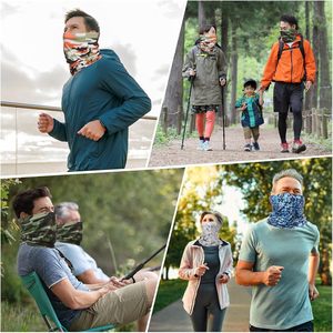 Masque facial et cache-cou tubulaire multifonctionnel en polyester pour moto et cyclisme, imprimé personnalisé, respirant, doux, type bandana et écharpe - Product Image 4