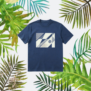 Camiseta estampada para hombre, cuello redondo, manga corta, corte regular, tejido, informal, estilo urbano - Product Image 3