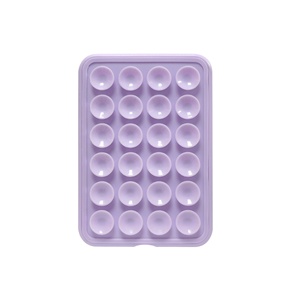 24-Piece Silicone Suction Cup Multi-Functional Thick Mobile Phone <b>Stand</b> <b>Portable</b> Single Side Phone Holder Adhesive Back for Live - Product Image 1