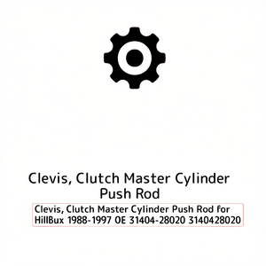 Clevis, Tige de poussée du cylindre maître d'embrayage pour Toyota Hilux LN106 1988-1997 OE 31404-28020 3140428020 - Product Image 3