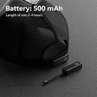 Nueva Gorra LED RGB con Carga USB, Control por Aplicación, Programable, Ajustable, Deportiva, para Fiestas, con Pantalla LED Inteligente