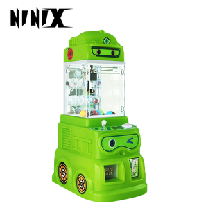 Jeu d'arcade à pièces en gros d'usine Mini camion de pompiers Machine à griffes avec peluche pour enfants - Product Image 1