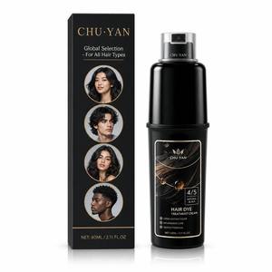 Teinture capillaire professionnelle facile à appliquer - Conception avec applicateur intégré pour une couverture à 100% des cheveux gris - Product Image 1
