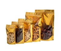 Emballage personnalisé refermable, sachets en plastique transparent de 3,5 g, 7 g, 1 oz, sachets à fermeture éclair, sachets refermables avec fermeture à glissière