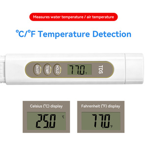 Compteur TDS 2 en 1 ATC de haute qualité Compteur d'eau TDS/TEMP TDS avec sonde de température en métal pour piscine d'eau potable AQUARIUM <span class=keywords><strong>METRE</strong></span> - Product Image 6
