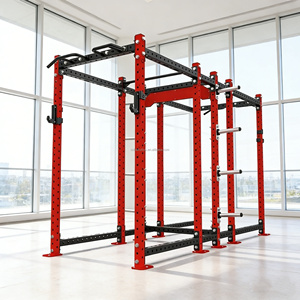 เครื่องออกกำลังกายแบบมัลติฟังก์ชั่นสำหรับยิมเชิงพาณิชย์  ประกอบด้วยแร็คเหล็ก <span class=keywords><strong>ส</strong></span>มิ<span class=keywords><strong>ธ</strong></span>แมชชีน <span class=keywords><strong>ส</strong></span>ำหรับการออกกำลังกายแบบเต็<span class=keywords><strong>ม</strong></span>รูปแบบและบริหารหลัง - Product Image 2