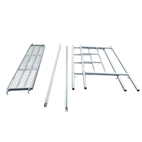 Andamio de Marco de Puerta de Metal Galvanizado Resistente de Estilo Moderno para la Construcción de Edificios