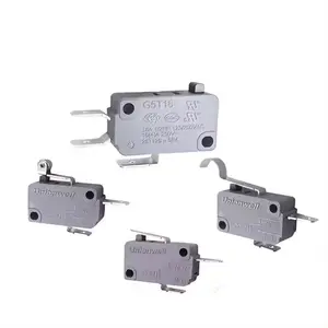 Huishoudapparatuur Micro Schakelaars 0.1A/10A/16A/22A/26A 125/250VAC 5E4 China Fabriek Fabrikant