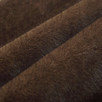 Herstellerdirektverkauf Maßgefertigter Modischer Kunstpelz Nerzimitat 100% Polyester Umweltfreundlicher Plüschstoff